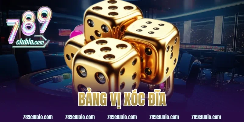 bảng vị xóc đĩa
