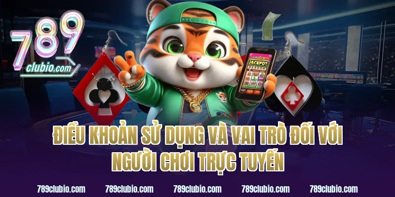 Điều khoản sử dụng và vai trò đối với người chơi trực tuyến